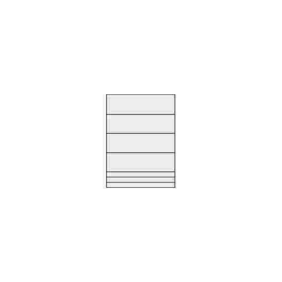 C+P Type 4 Sports Equipment Locker with Drawers and Perforated Double Doors, H×W×D: 195×120×50 cm Sports equipment cabinet Light grey (RAL 7035), Light grey (RAL 7035), Single closure, Handle